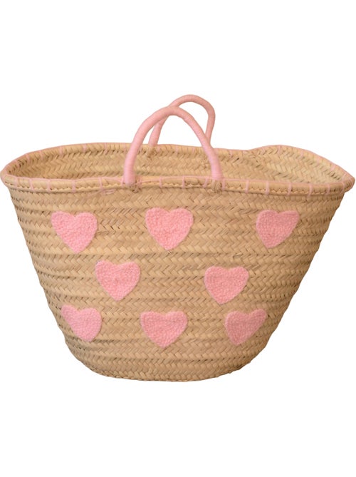 Cesto corações bordados - Kiabi Cesto corações bordados - Kiabi