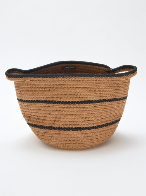 Cesto de arrumação decorativo - Kiabi
