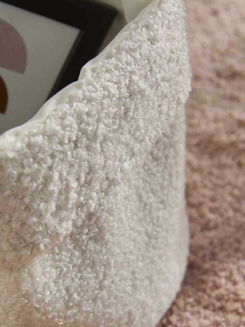 Cesto de arrumação redondo BRANCO - Kiabi