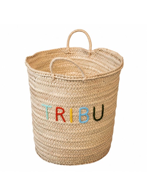 Cesto de arrumação trançado tribu - Kiabi Cesto de arrumação trançado tribu - Kiabi