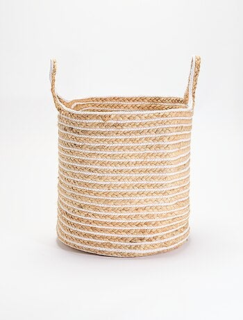 Cesto de roupa suja com pegas