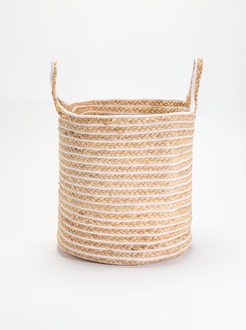 Cesto de roupa suja com pegas - Kiabi Cesto de roupa suja com pegas - Kiabi