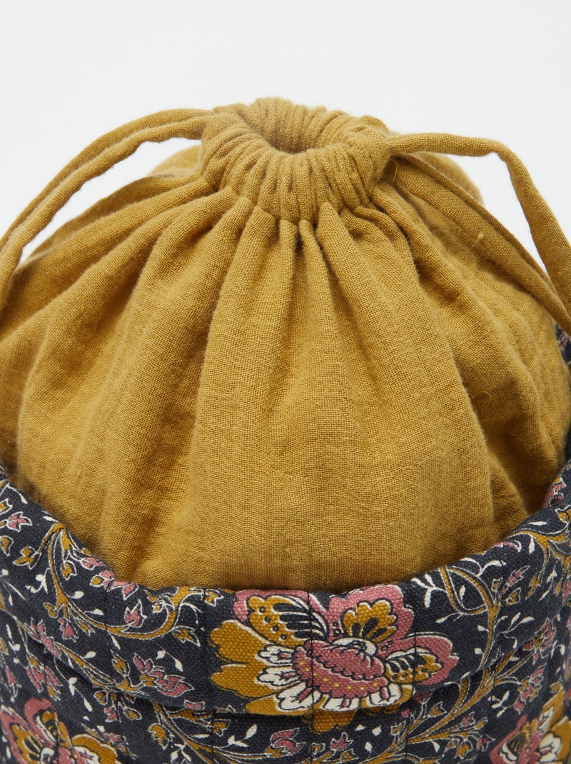 Cesto pequeno de arrumação - Kiabi Home PRETO - Kiabi