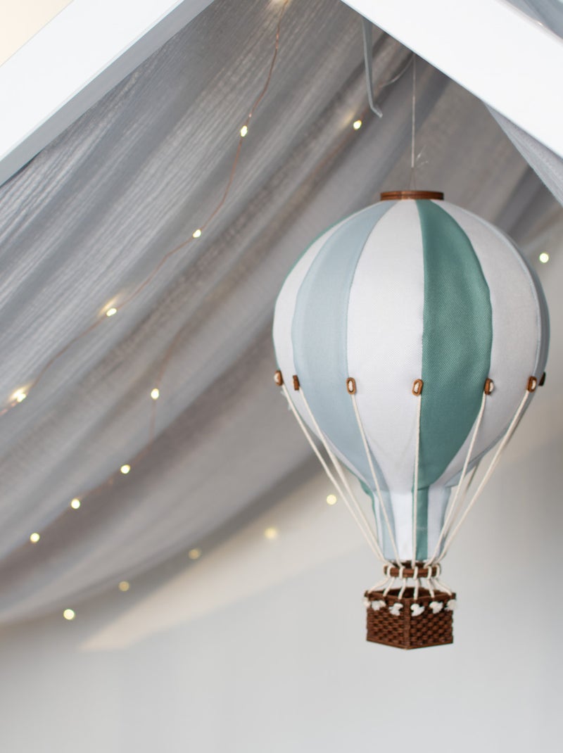 Céu de cama cabana infantil em gaze de algodão | sevira kids Cinza - Kiabi
