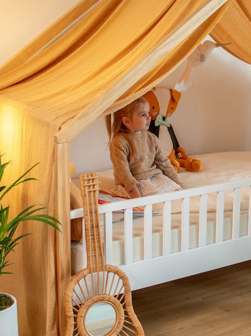 Céu de cama cabana infantil em gaze de algodão | sevira kids - Kiabi