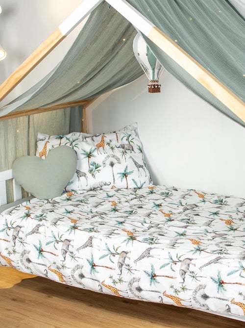 Céu de cama cabana infantil em gaze de algodão | sevira kids - Kiabi