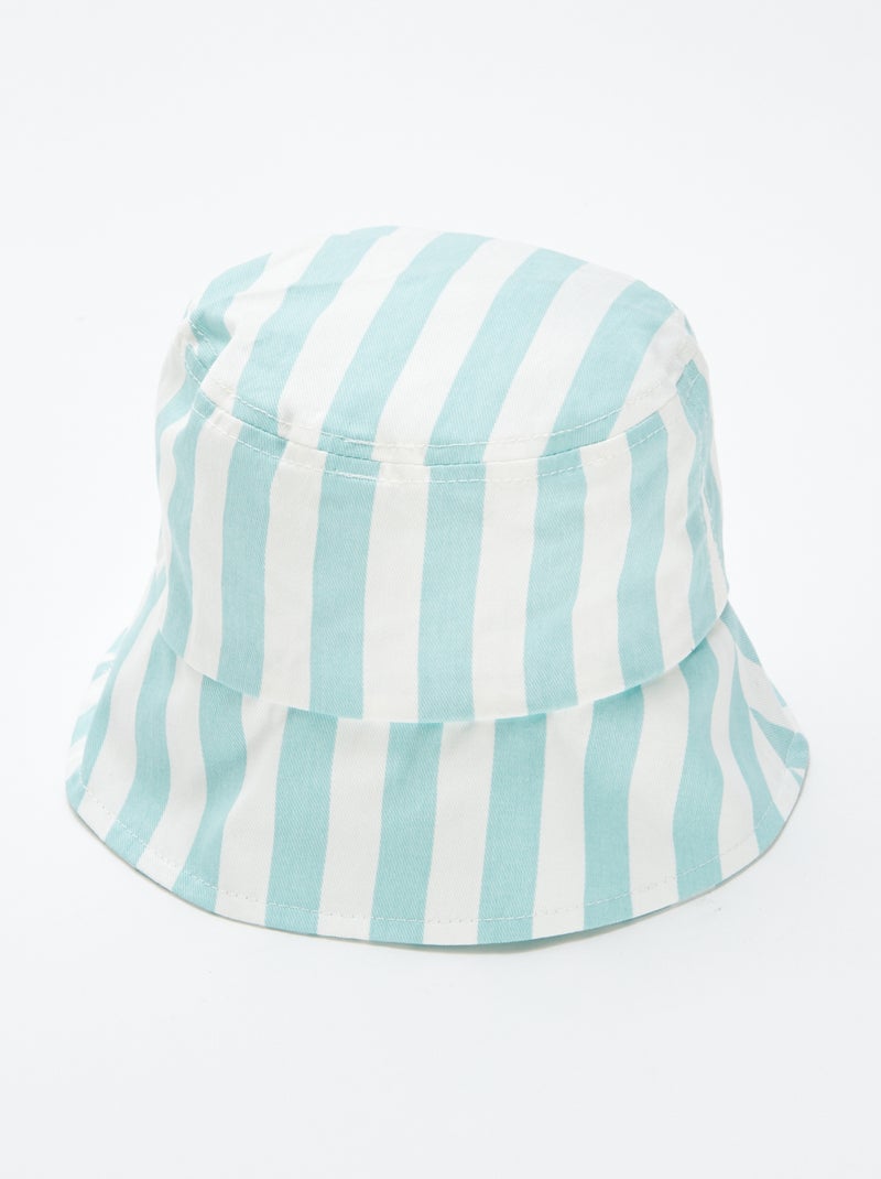 Chapéu às riscas AZUL - Kiabi