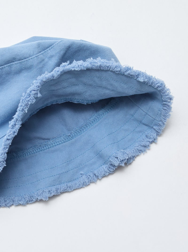 Chapéu Balde Liso Azul - Kiabi