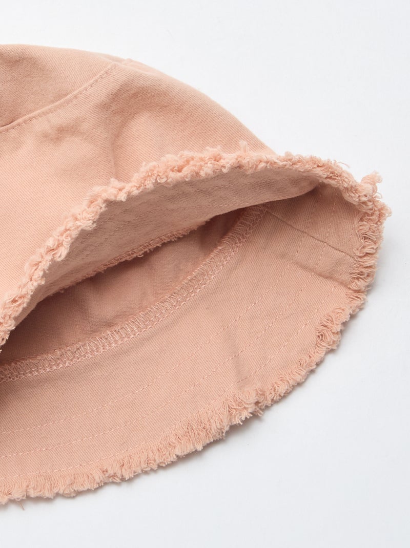 Chapéu Balde Liso Rosa - Kiabi