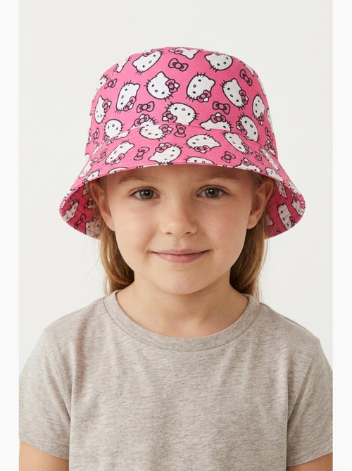 Chapéu-boné hello kitty rosa menina | licença oficial - Kiabi