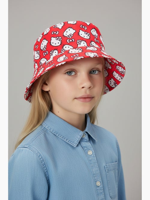Chapéu-boné hello kitty vermelho menina | licença oficial - Kiabi