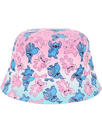 Chapéu-boné lilo & stitch rosa menina | licença oficial