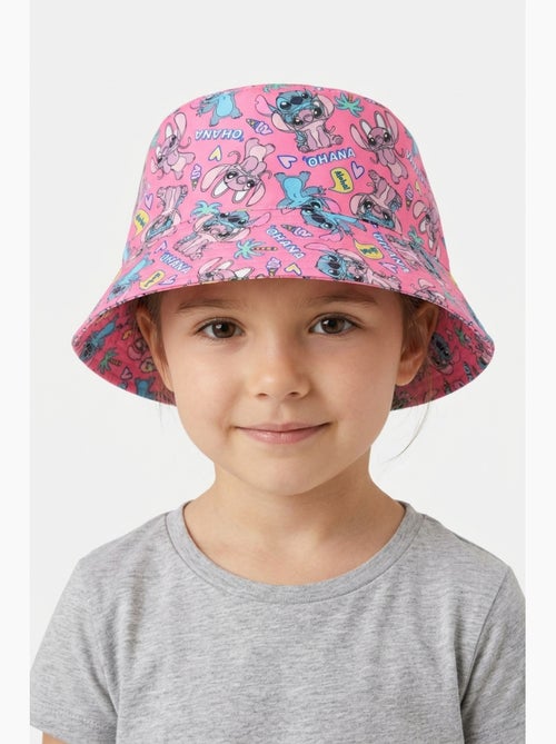 Chapéu-boné lilo & stitch rosa menina | licença oficial - Kiabi