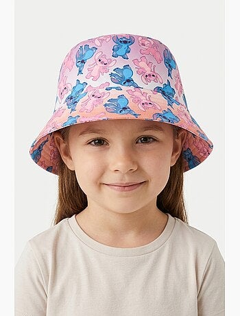 Chapéu-boné lilo & stitch roxo menina | licença oficial