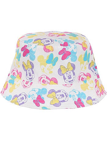 Chapéu-boné minnie mouse branco menina | licença oficial