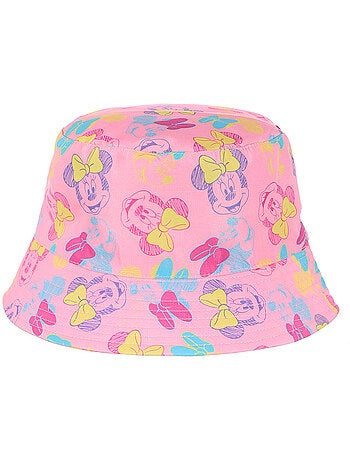 Chapéu-boné minnie mouse rosa menina | licença oficial