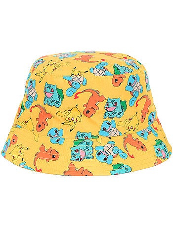 Chapéu-boné pokémon amarelo menino | licença oficial