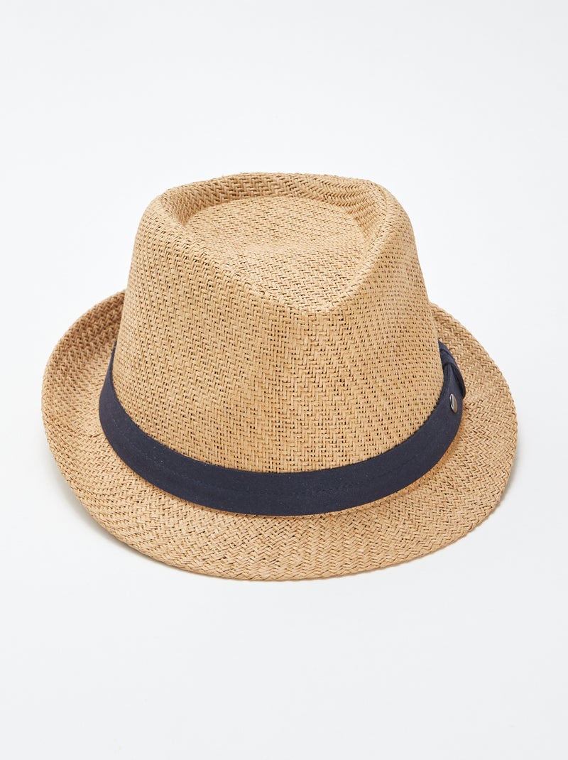 Chapéu borsalino AZUL - Kiabi