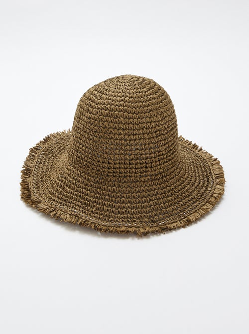 Chapéu cloche de palha - Kiabi