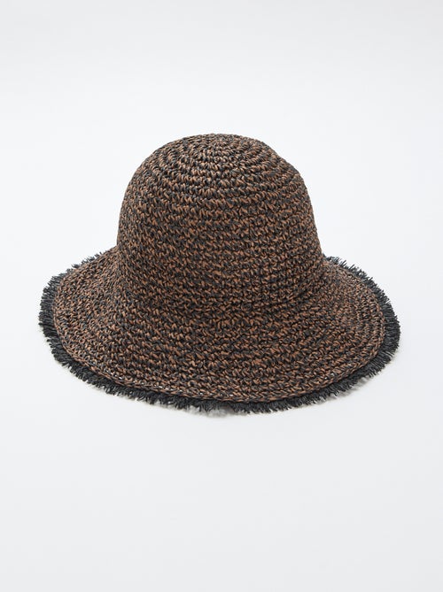 Chapéu cloche de palha - Kiabi