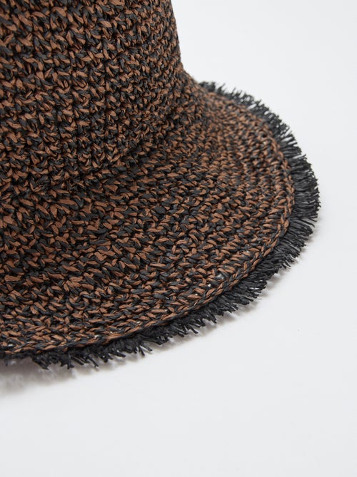 Chapéu cloche de palha - Kiabi