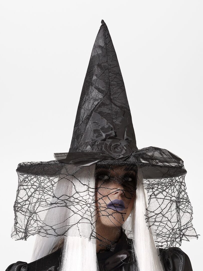 Chapéu de bruxa - Fato Preto - Kiabi