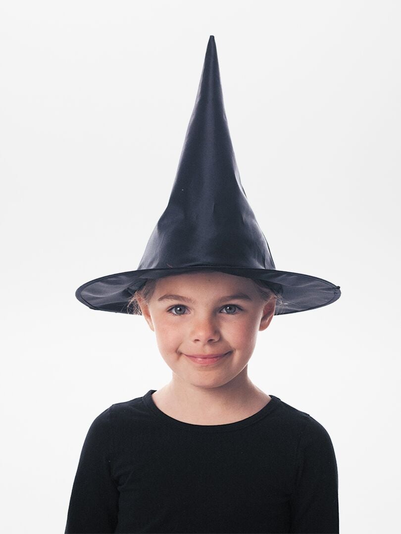 Chapéu de bruxa para criança Preto - Kiabi