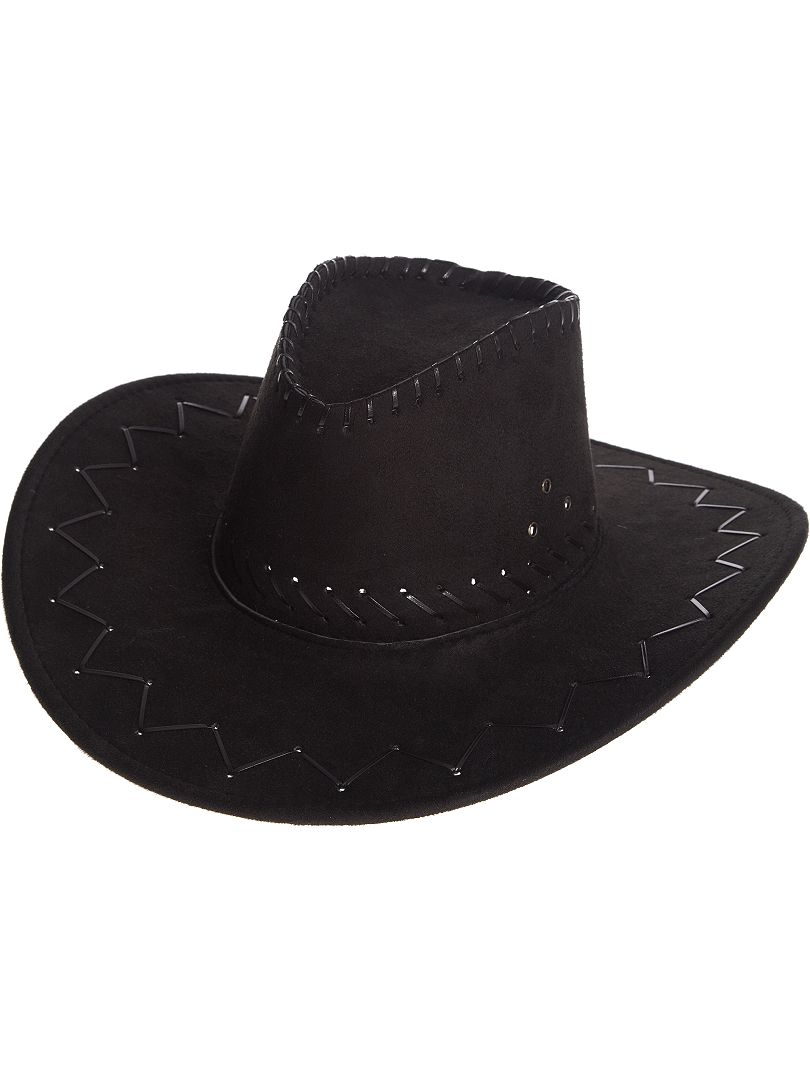 Chapéu de cowboy Preto - Kiabi