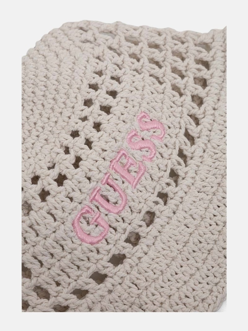 Chapéu de croché - guess kids Branco sujo - Kiabi