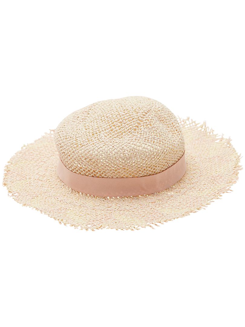 Chapéu de palha capelina - Kiabi