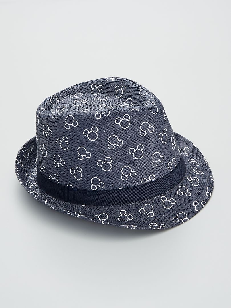 Chapéu de palha 'Disney' Azul Marinho - Kiabi