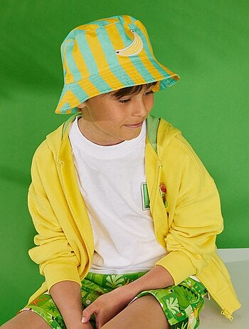 Chapéu estampado banana x Arianne Butto