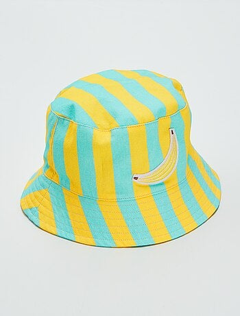 Chapéu estampado banana x Arianne Butto