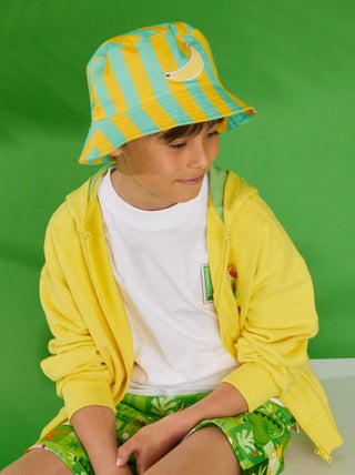 Chapéu estampado banana x Arianne Butto