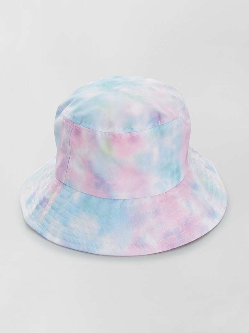 Chapéu estampado com pintura em spray Multicor - Kiabi