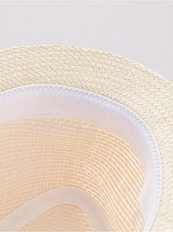 Chapéu estilo borsalino 'Summer' - Kiabi