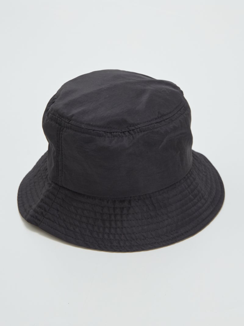 Chapéu liso PRETO - Kiabi
