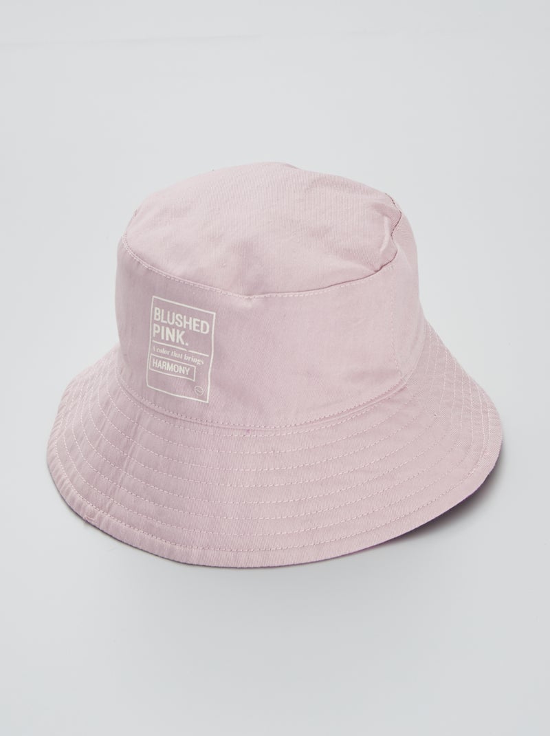 Chapéu reversível Rosa - Kiabi