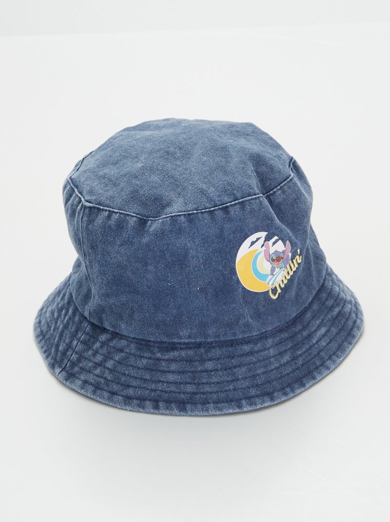 Chapéu 'Stitch' - Unissexo Jeans - Kiabi