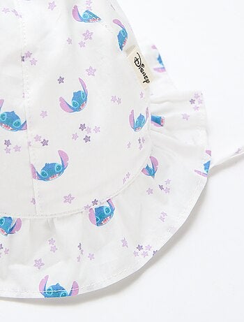 Chapéu 'Stitch' 'Disney' com fitas para amarrar