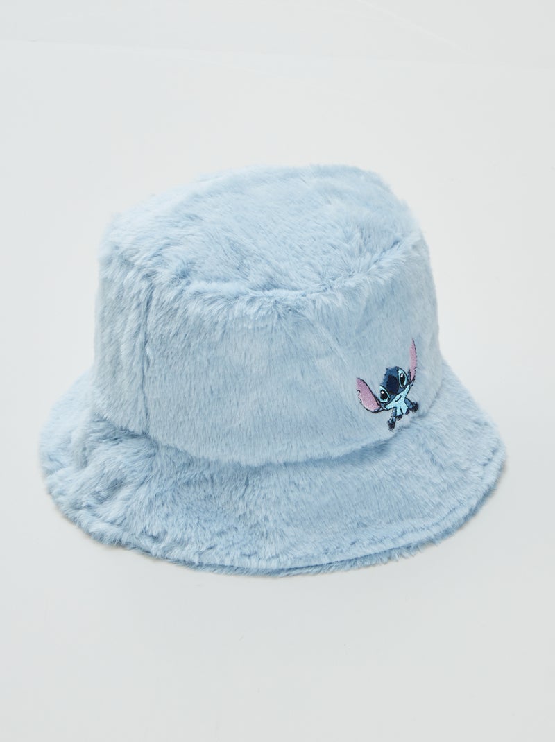 Chapéu 'Stitch' em malha polar Azul - Kiabi