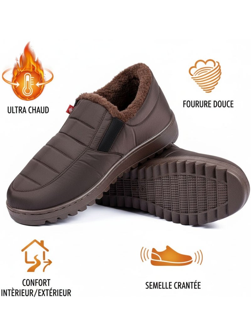 Chaussas montantes PREMIUM MU9738 Castanho - Kiabi