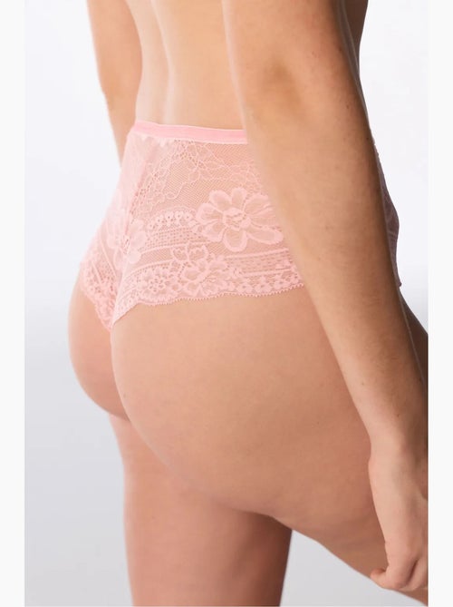 Cheeky cueca hipster em renda penti - Kiabi
