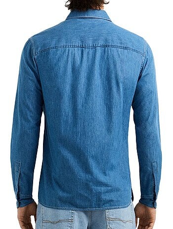 Chemise azul claro pepe jeans abel para homem