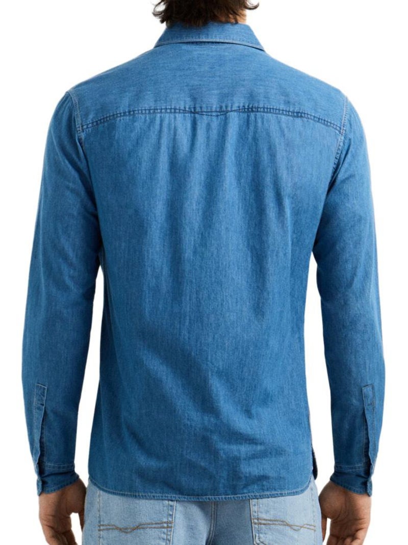 Chemise azul claro pepe jeans abel para homem Azul - Kiabi