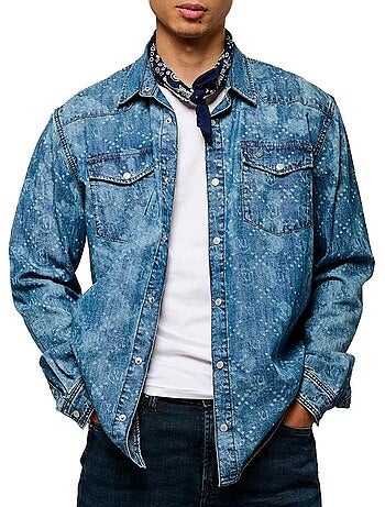 Chemise Azul Kaporal REGEN para Homem
