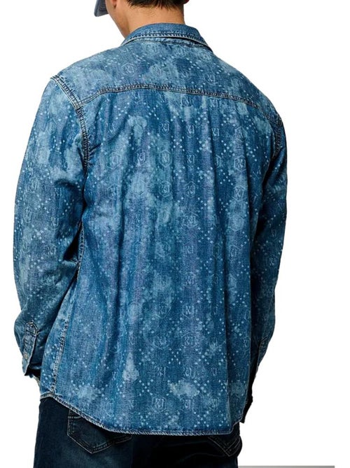 Chemise Azul Kaporal REGEN para Homem - Kiabi Chemise Azul Kaporal REGEN para Homem - Kiabi