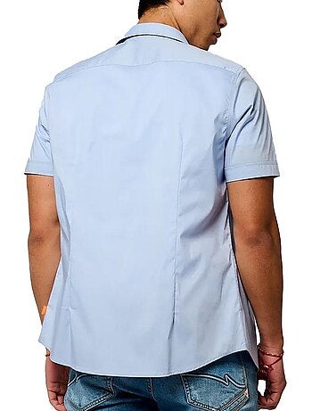 Chemise azul para homem kaporal baraj