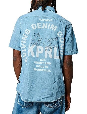 Chemise Azul para Homem Kaporal KORDY