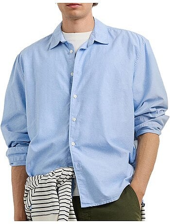 Camisa branca masculina pepe jeans randy